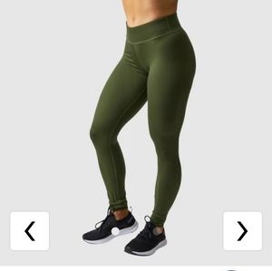 Tactical green large leggings